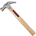 Stalwart Stalwart 75-HT3000 16 oz 13 in. Natural Hardwood Claw Hammer 75-HT3000